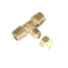 Tee Latão Forjado Flange 3/8 Saem X 1/2 Nptm + Porca 3/8 Tee Latão Forjado Flange 3/8 Saem X 1/2 Nptm + Porca 3/8