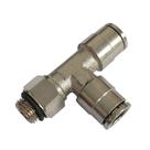 Tee Macho Lateral Tubo 1/4X6 BSP Conexão Pneumática