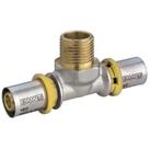 Tee Macho Para Gas 16Mm X 1/2 Multi Gás, Emmeti