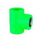 Tee PPR 20x1/2 com Inserto Metálico - Amanco - Água Quente e Fria