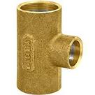 Tee Redução Central Bronze Ramo B 28 B 22