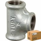 Tee Tupy Galvanizado 1/2 BSP(F) (Caixa 10 Unidades)