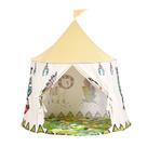 Teepee Play Tent Kids Lion Peach Skin Tecido 116x116x123cm
