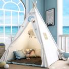 Teepee Play Tent Sumerice para crianças com estojo de transporte dobrável Teepee Play Tent Sumerice para crianças com estojo de transporte dobrável
