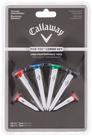 Tees de Golfe Callaway Par-Tee - 4 Unidades - 3,25 Polegadas - Plástico Branco