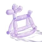 Teether MIRALOOP Crystal Jellydog Silicone Ametista sem BPA