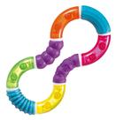 Teether Munchkin Twisty Figure 8 com 4 superfícies de dentição