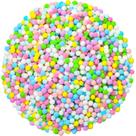 Tegeme 2000 peças de pompons coloridos de 1 cm para artesanato