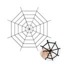 Teia De Aranha Gigante Preta E Branca 150/250cm, Teia Elástica Para Festa De Halloween, Casa, Bar, Teia De Aranha Gigante Preta E Branca 150/250cm, Teia Elástica Para Festa De Halloween, Casa, Bar,