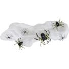 Teia de Aranha Hallowen 6 Tarantulas Decoraçao Festa Dia Das Bruxas Pegadinha Susto Terror Evento Horripilante Sombrio