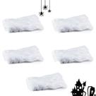 Teia de Aranha Realista Halloween Kit 5 uni Festa Tematica Decoraçao Dia das Bruxas Susto Terror Medo Enfeite Assustador