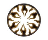 Tela 12" Linha Automotiva Fire Grafitada - Preta/Ouro