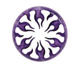 Tela 12" Linha Automotiva Fire Grafitada - Roxo