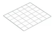 Tela Aramada 30x30 Estante Balcão Cercado C/ 50 Unidade