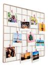 Tela aramada 60x60 rose para memory board c/ 7 mini prendedores
