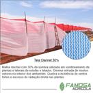 Tela branca para horta 3x10