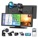 Tela CarPlay sem fio Pyniro de 10,26" com 4K Dash Cam+1080P