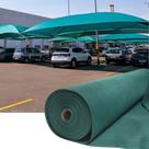 Tela cobertura Estacionamento 4x6 verde Reforçada com ilhos