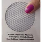 Tela De Alumínio Expandido Grade Nas Medidas de 30x100cm Para Tuning Ou Anti Insetos -