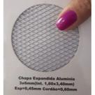 Tela De Alumínio Expandido Grade Nas Medidas de 70x100cm Para Tuning Anti Insetos -