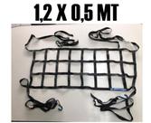 Tela de contenção de carga para pick-up poliester 1,2m x 0,5m Tela de contenção de carga para pick-up poliester 1,2m x 0,5m