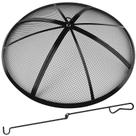 Tela de ignição Fire Pit RGJ 27" de malha de aço inoxidável com alça Tela de ignição Fire Pit RGJ 27" de malha de aço inoxidável com alça