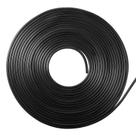 Tela de janela Spline VEVOR 30 m x 3,2 mm PVC oca serrilhada