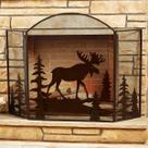 Tela de lareira BLACK FOREST DECOR Moose Mesh 112x80 cm Tela de lareira BLACK FOREST DECOR Moose Mesh 112x80 cm