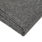 Tela de Lino Gris Oscuro Aislante 102x145 cm con Toque Silencioso y Engrosada Tela de Lino Gris Oscuro Aislante 102x145 cm con Toque Silencioso y Engrosada