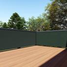 Tela de Privacidade para Cerca TANG 91 x 3840 cm 200 g/m² Verde Escuro