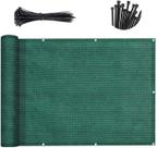 Tela de privacidade para varanda SUNNY GUARD Verde escuro 90x365cm