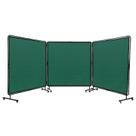Tela de soldagem VEVOR de 3 painéis com moldura de 1,8 x 1,8 m resistente a chamas Tela de soldagem VEVOR de 3 painéis com moldura de 1,8 x 1,8 m resistente a chamas