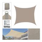 Tela De Sombreamento Solar Shade 4x3m Areia E Kit Instalação Tela De Sombreamento Solar Shade 4x3m Areia E Kit Instalação
