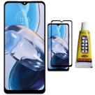 Tela Display Lcd Touch Para Moto E22 + Película + Cola 3ml