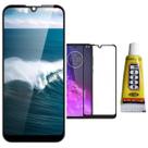 Tela Display Lcd Touch Para Moto E6i + Película + Cola 3ml