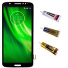 Tela Display Lcd Touch Para Moto G6 Plus+ Cola 110ml