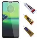 Tela Display Lcd Touch Para Moto G8 Plus Preto + Cola 110ml