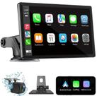 Tela Estéreo para Carro 7" HD - com Apple CarPlay e Android Auto Sem Fio