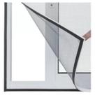 Tela fibra vidro magnetica revest. pvc moldura branca (kit janela) 60x60cm