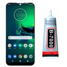 Tela Frontal Display Lcd Para Moto E7 E E7 Power + Cola 110ml