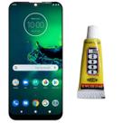 Tela Frontal Display Lcd Para Moto E7 E E7 Power + Cola 3ml
