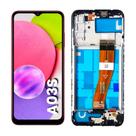 Tela Frontal Display LCD Para Samsung A03S SMA037 Original Nacional com aro Pronta entrega
