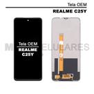 Tela frontal OEM celular REALME modelo REALME C25Y