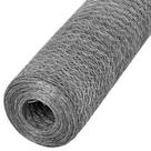 Tela Galinheiro Galvanizada Grossa Trançada Fio 22 1.5m x 50m Betools Tela Galinheiro Galvanizada Grossa Trançada Fio 22 1.5m x 50m Betools