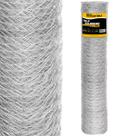 Tela Galvanizada Fio 23 1,50x50metros Galinheiro Horta The Black Tools