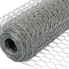 Tela Galvanizada Galinheiro Fio 23 1,50x50 metros Horta