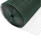Tela Galvanizada Revestida PVC Verde 6mm 1 metro x 10 metro Cerca Jardim Pet
