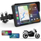 Tela GPS Carplay para motocicleta Carpuride W702 7" à prova d'água