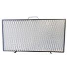 Tela Grade De Proteção Lareiras 77x40,5 Ouro Envelhecido