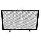 Tela Grade De Proteção Para Lareiras 60x33 Ouro Envelhecid